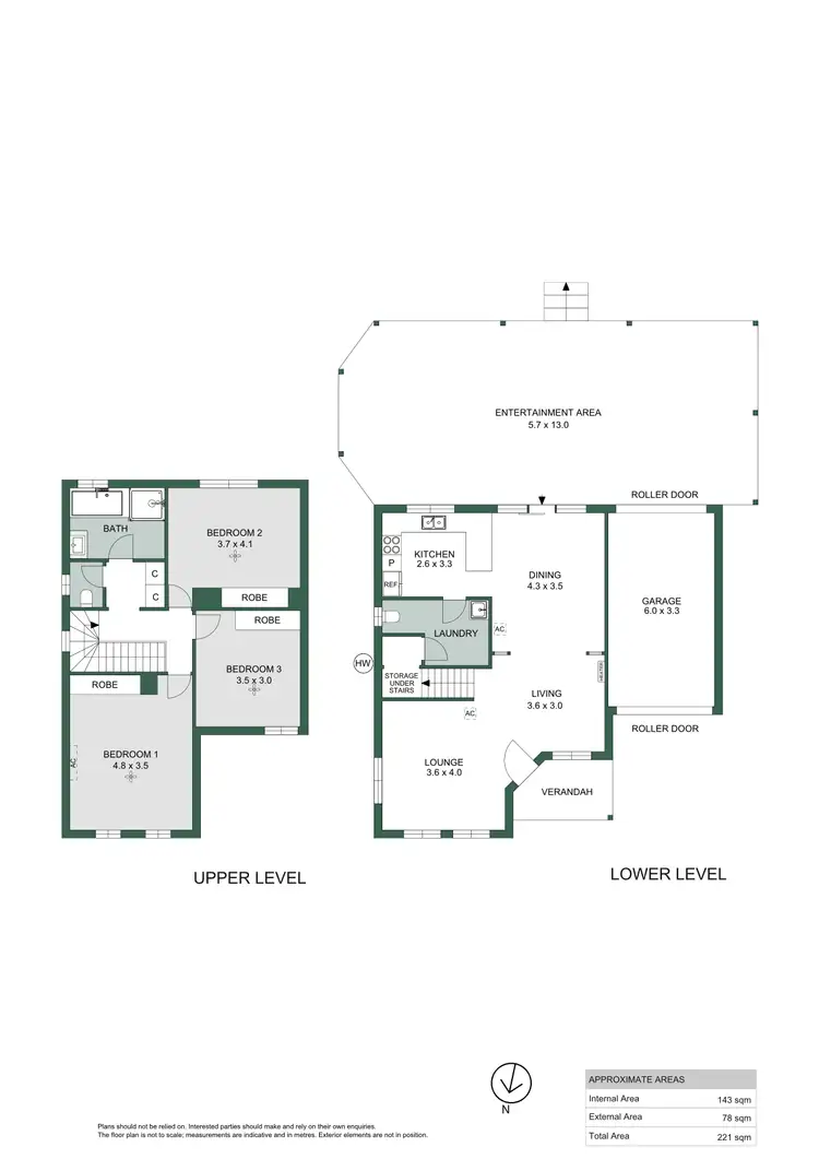 Floorplan of Homely house listing, 53 Riddoch Crescent, Woodcroft SA 5162