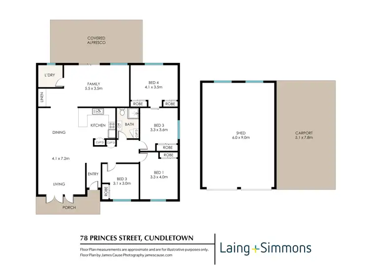 Floorplan of Homely house listing, 78 Princes Street, Cundletown NSW 2430
