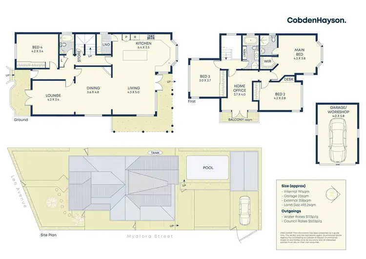 Floorplan of Homely house listing, 2 Lea Avenue, Russell Lea NSW 2046