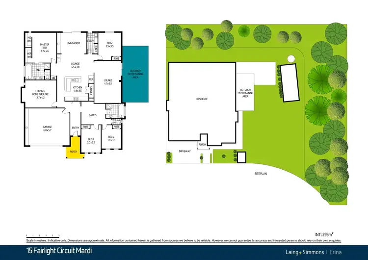 Floorplan of Homely house listing, 15 Fairlight Circuit, Mardi NSW 2259