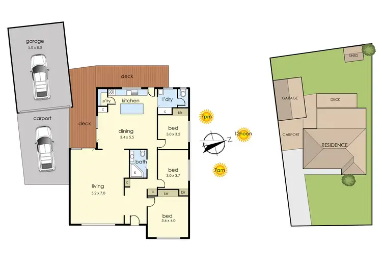 Floorplan of Homely house listing, 26 Belar Avenue, Frankston VIC 3199