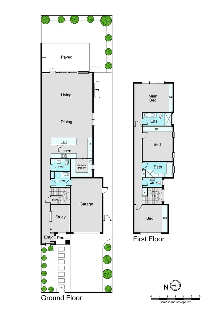 Floorplan of Homely townhouse listing, 26A Melva Street, Bentleigh East VIC 3165