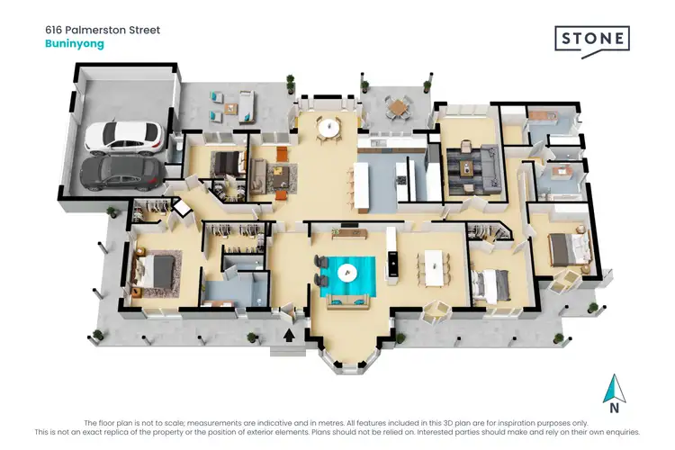 Floorplan of Homely house listing, 616 Palmerston Street, Buninyong VIC 3357
