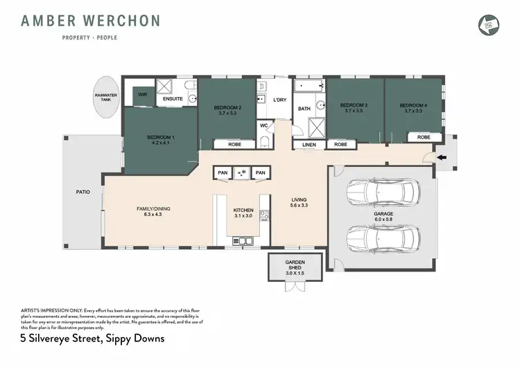 Floorplan of Homely house listing, 5 Silvereye Street, Sippy Downs QLD 4556