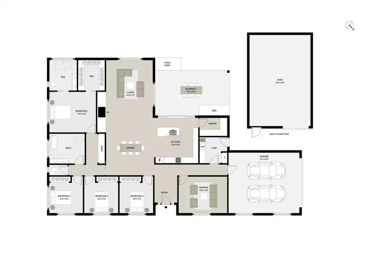 Floorplan of Homely house listing, 52 Glenmore Drive, Hadspen TAS 7290