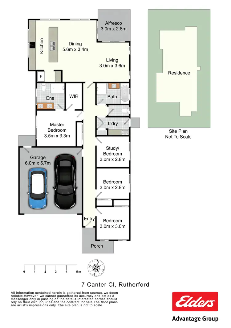 Floorplan of Homely house listing, 7 Canter Close, Rutherford NSW 2320