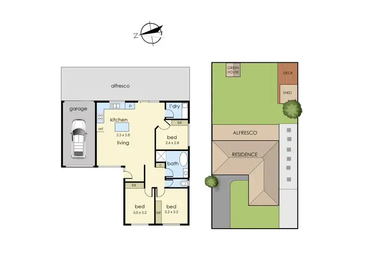 Floorplan of Homely house listing, 6 Woodside Close, Somerville VIC 3912