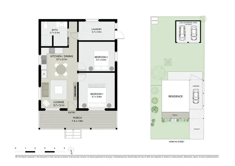 Floorplan of Homely house listing, 183 Horatio Street, Mudgee NSW 2850