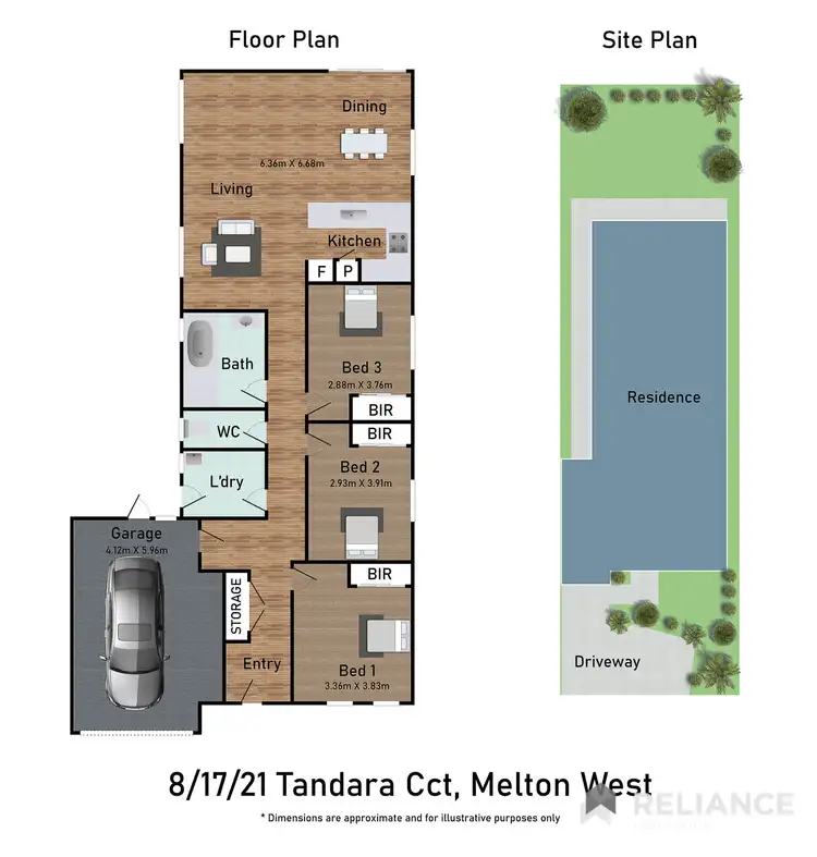 Floorplan of Homely house listing, 8/17-21 Tandara Circuit, Melton West VIC 3337