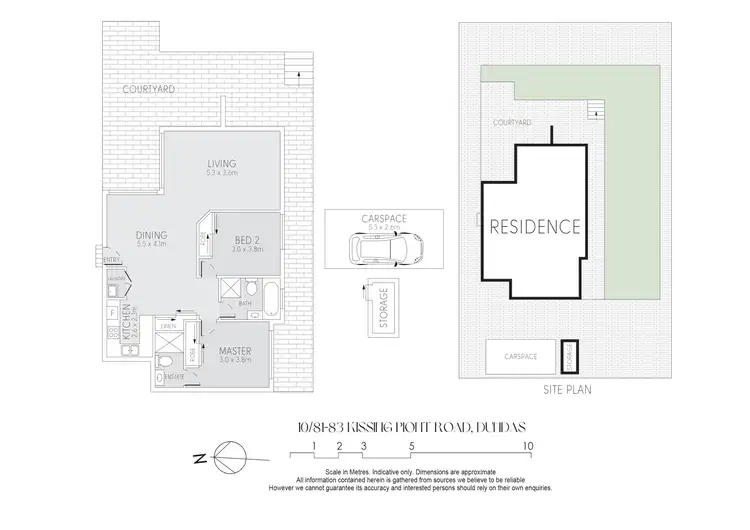 Floorplan of Homely apartment listing, 10/81-83 Kissing Point Road, Dundas NSW 2117