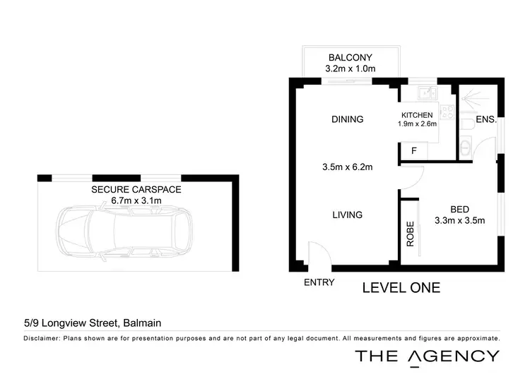 Floorplan of Homely apartment listing, 5/9 Longview Street, Balmain NSW 2041