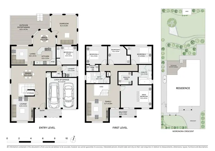 Floorplan of Homely house listing, 13 Woronora Crescent, Como NSW 2226