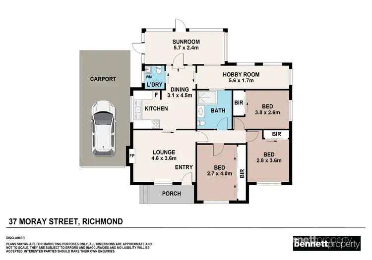 Floorplan of Homely house listing, 37 Moray Street, Richmond NSW 2753
