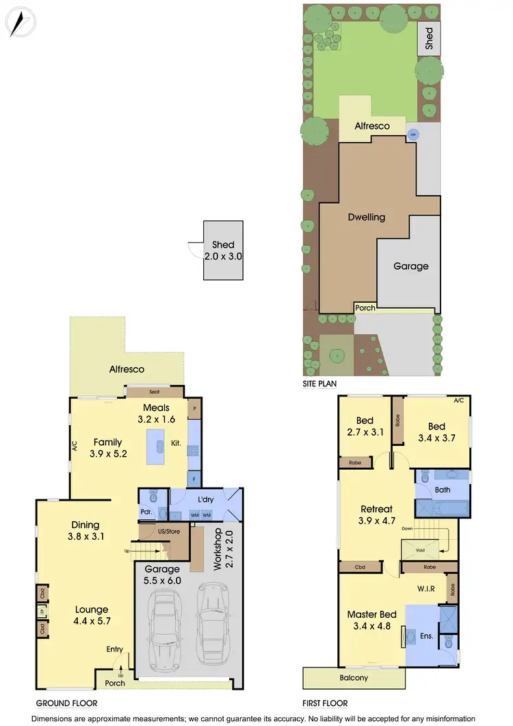 Floorplan of Homely house listing, 16 Half Moon Terrace, Point Cook VIC 3030