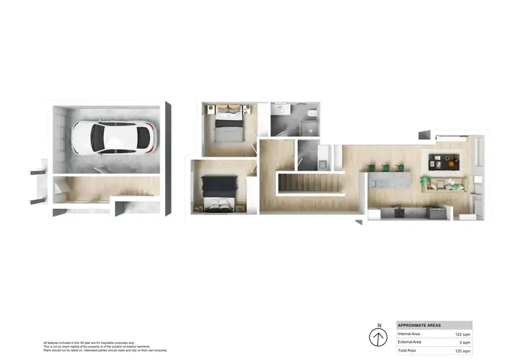 Floorplan of Homely unit listing, 2/3 Jarrah Close, Fletcher NSW 2287