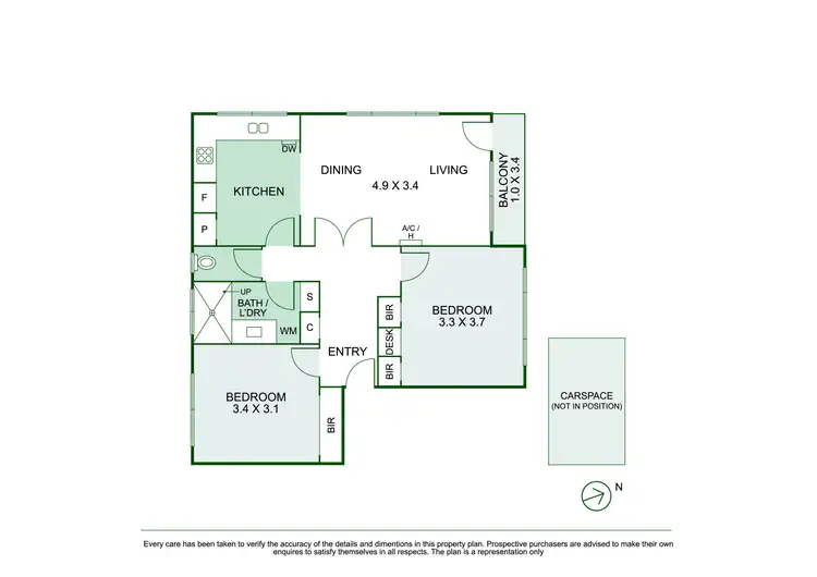 Floorplan of Homely apartment listing, 3/36 Johnstone Street, Malvern VIC 3144