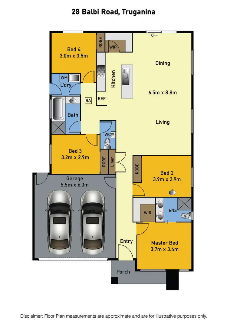 Floorplan of Homely house listing, 28 Balbi Road, Truganina VIC 3029