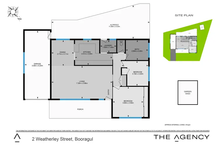 Floorplan of Homely house listing, 2 Weatherley Street, Booragul NSW 2284