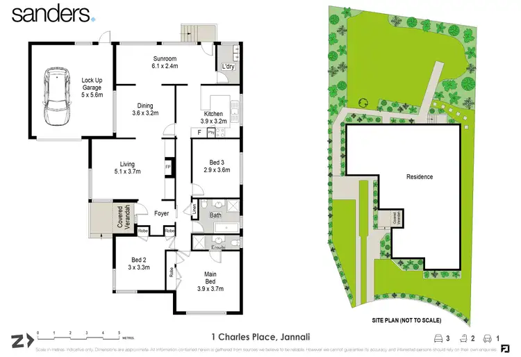 Floorplan of Homely house listing, 1 Charles Place, Jannali NSW 2226