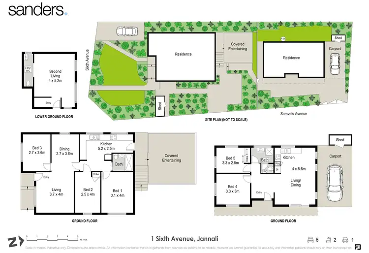 Floorplan of Homely house listing, 1 Sixth Avenue, Jannali NSW 2226