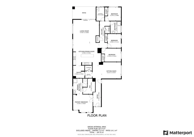 Floorplan of Homely house listing, 9 McNaughton Crescent, Berwick VIC 3806