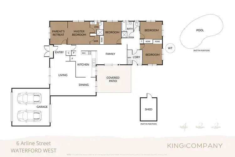 Floorplan of Homely house listing, 6 Arline Street, Waterford West QLD 4133
