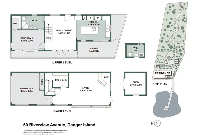 Floorplan of Homely house listing, 60 Riverview Avenue, Dangar Island NSW 2083