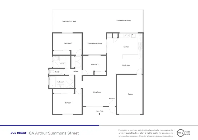 Floorplan of Homely house listing, 8A Arthur Summons Street, Dubbo NSW 2830