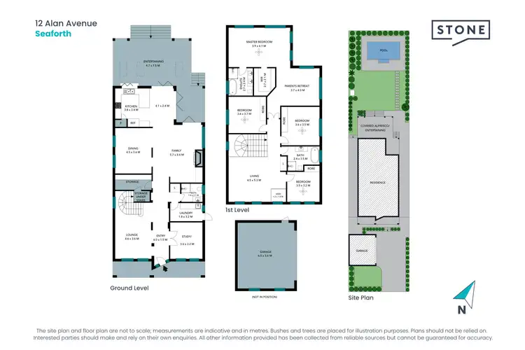 Floorplan of Homely house listing, 12 Alan Avenue, Seaforth NSW 2092