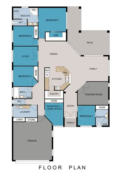 Floorplan of Homely house listing, 12 Palmetto Street, Palm Cove QLD 4879