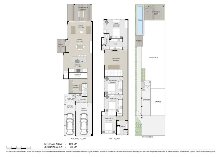 Floorplan of Homely house listing, 1/79 Tahiti Avenue, Palm Beach QLD 4221
