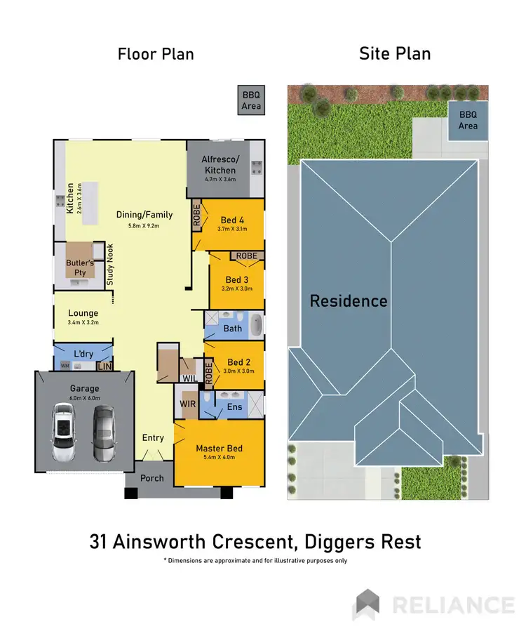 Floorplan of Homely house listing, 31 Ainsworth Crescent, Diggers Rest VIC 3427