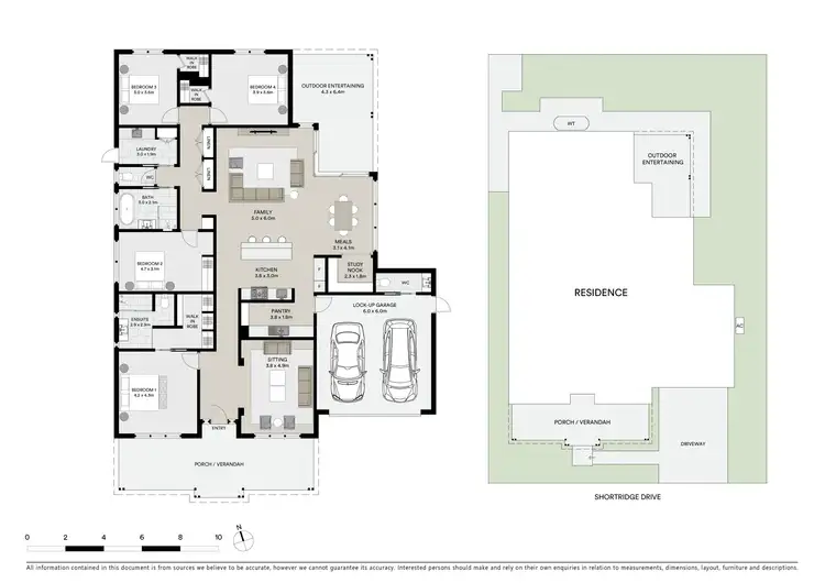 Floorplan of Homely house listing, 20 Shortridge Drive, Lucas VIC 3350