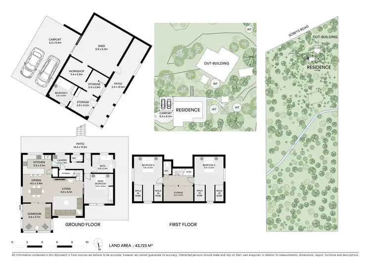 Floorplan of Homely house listing, 750 Sobeys Road, Ross Creek VIC 3351