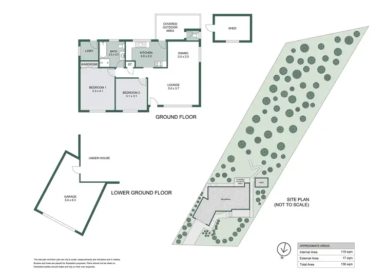 Floorplan of Homely house listing, 17 Ross Street, Brooklyn NSW 2083