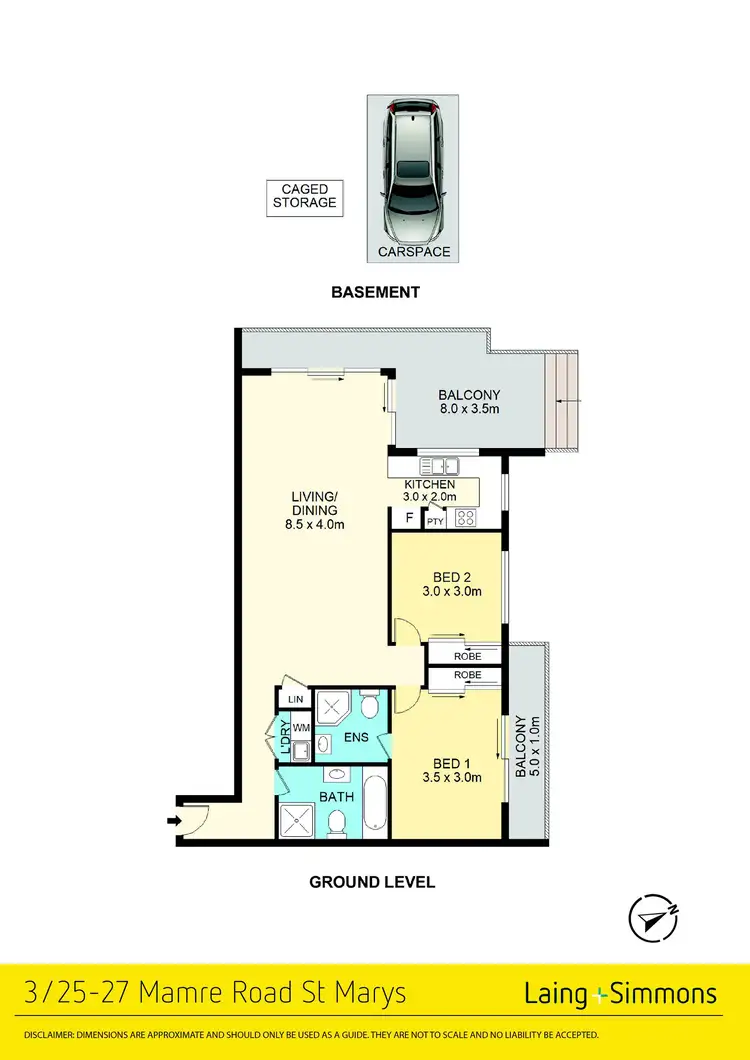 Floorplan of Homely unit listing, 3/25-27 Mamre Road, St Marys NSW 2760