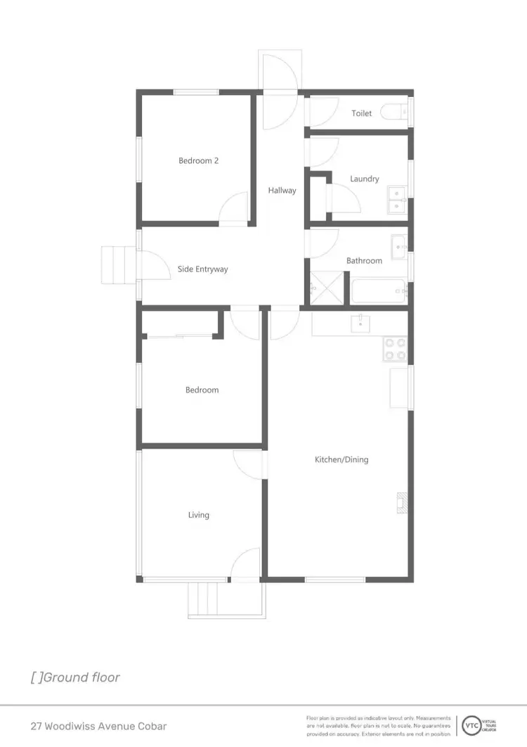 Floorplan of Homely house listing, 27 Woodiwiss Avenue, Cobar NSW 2835