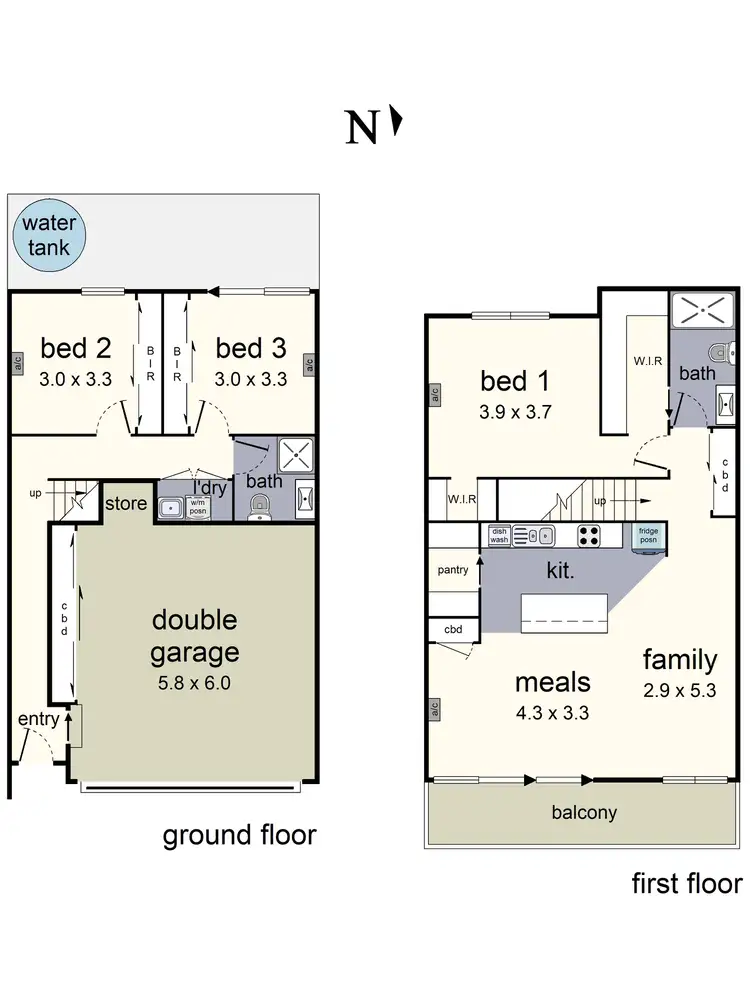 Floorplan of Homely house listing, 12/21 McComb Street, Lilydale VIC 3140