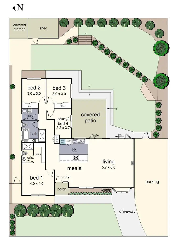 Floorplan of Homely house listing, 28 Parkside Close, Lilydale VIC 3140