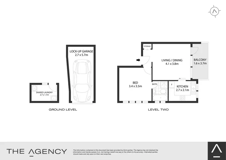 Floorplan of Homely apartment listing, 16/13 Brighton Avenue, Croydon Park NSW 2133