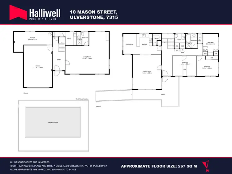 Floorplan of Homely house listing, 10 Mason Street, Ulverstone TAS 7315