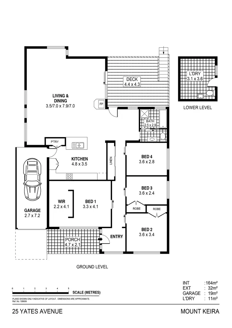 Floorplan of Homely house listing, 25 Yates Avenue, Mount Keira NSW 2500