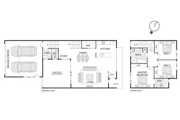 Floorplan of Homely townhouse listing, 17/138 Plimsoll Drive, Casey ACT 2913