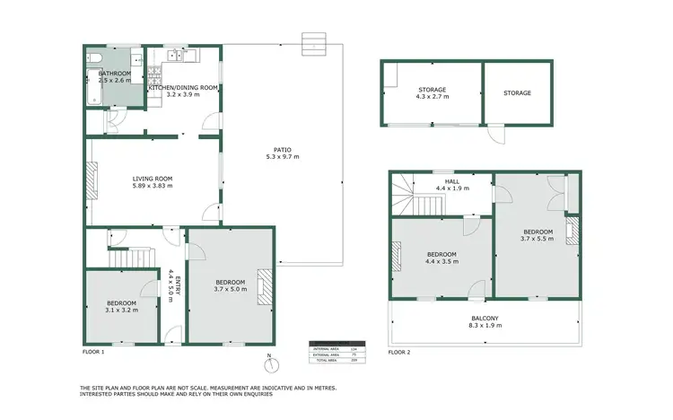 Floorplan of Homely house listing, 3 Sherwood Street, Richmond VIC 3121