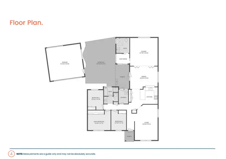 Floorplan of Homely house listing, 17 Waters Way, Metford NSW 2323