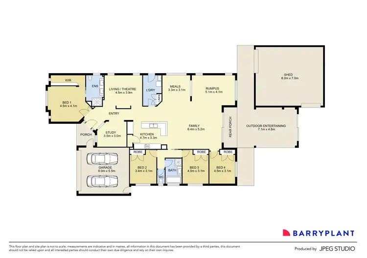 Floorplan of Homely house listing, 3 Puckle Street, Taylors Hill VIC 3037