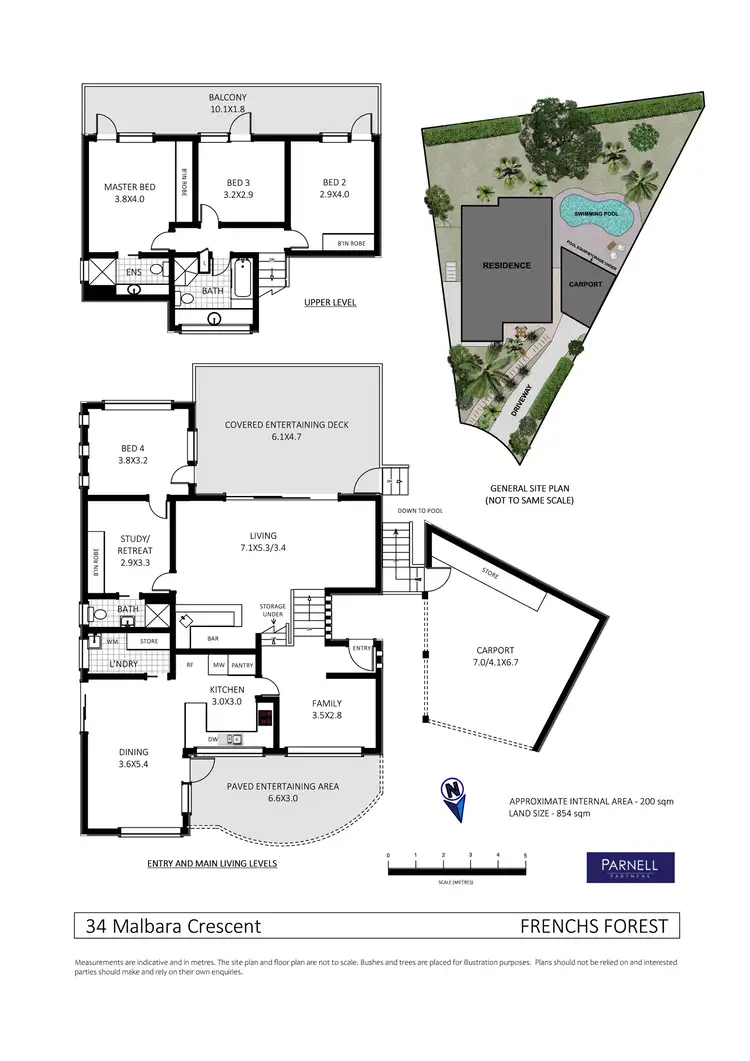 Floorplan of Homely house listing, 34 Malbara Crescent, Frenchs Forest NSW 2086