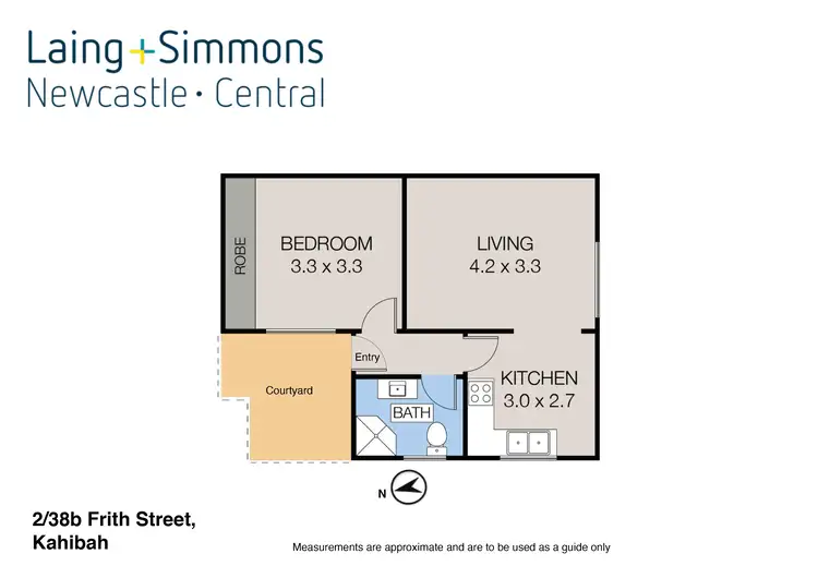 Floorplan of Homely villa listing, 2/38B Frith Street, Kahibah NSW 2290