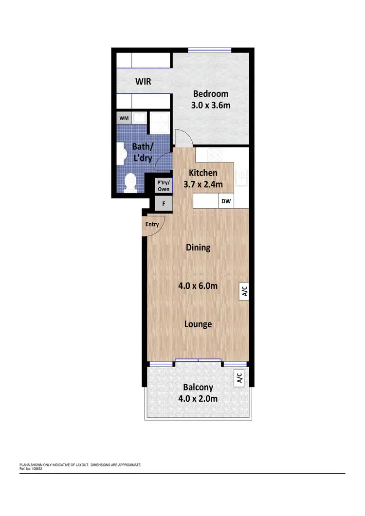 Floorplan of Homely apartment listing, 41/303 Flemington Road, Franklin ACT 2913