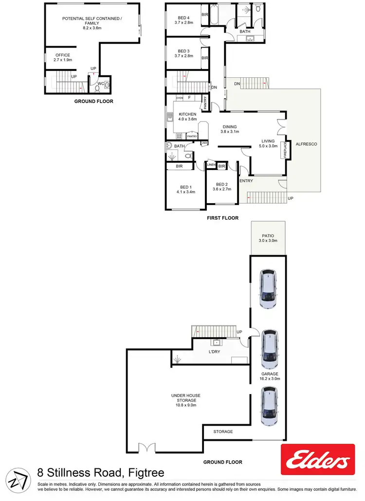Floorplan of Homely house listing, 8 Stillness Road, Figtree NSW 2525